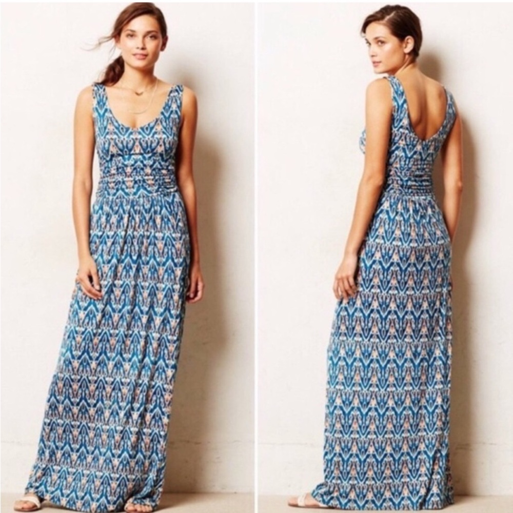 Anthropologie Vanessa Virginia Tidal Maxi Dress